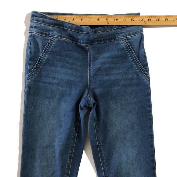 SOHO New York & Company Jegging Womens Size S Blue Med Waist Pull-on Jeans - Picture 3 of 10